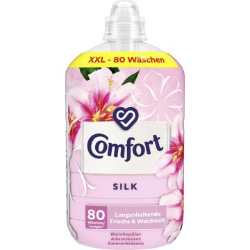 COMFORT SILK švelnaus gėlių aromato audinių minkštiklis 2 l COMFORT SILK švelnaus gėlių aromato audinių minkštiklis 2 l