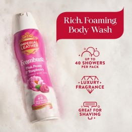IMPERIAL LEATHER PINK PEONY & RASPBERRY prabangios prausimosi putos su rausvųjų bijūnų ir aviečių aromatu 200 ml