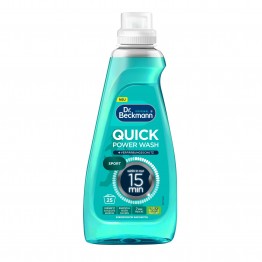 DR BECKMANN QUICK POWER WASH SPORT skalbiklis sportinei aprangai 800 ml