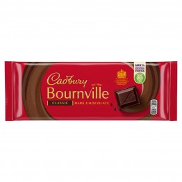 CADBURY Bar Lg Bournville juodasis šokoladas 100 g