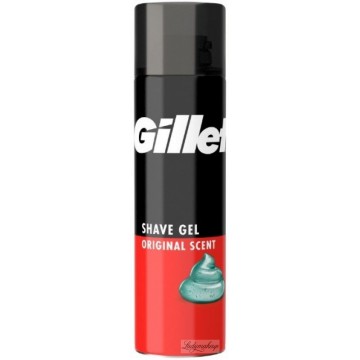 GILLETTE REGULAR skutimosi gelis 200 ml