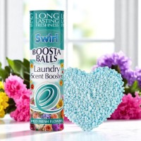 SWIRL WILD FRESH FLOWERS kvapiosios skalbinių granulės su švelniu gėlių aromatu 230 g