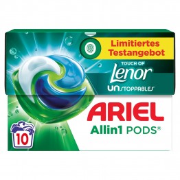 ARIEL LENOR UNSTOPPABLES universalios skalbimo kapsulės 15 vnt