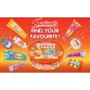 SWIZZELS SWEET TREATS įvairių saldainių rinkinys 600 g