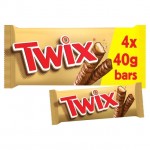 TWIX top 4 PACK šokoladinis batonėlis 160 g