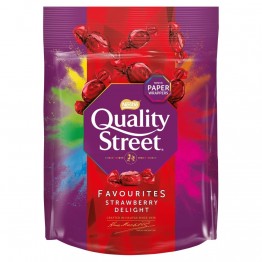 QUALITY STREET STRAWBERRY BAG šokoladinių saldainių maišelis 344 g