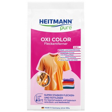HEITMANN PURE OXI COLOR universalus dėmių išėmėjas 475 g