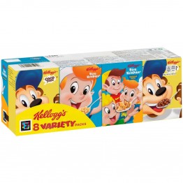 KELLOGGS VARIETY sausų pusryčių rinkinys 8 vnt