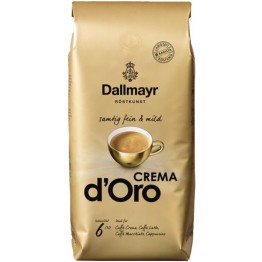 DALLMAYR CREMA D'ORO kavos pupelės 1 kg