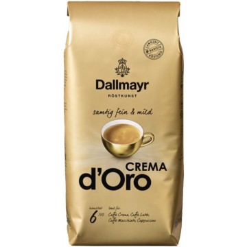 DALLMAYR CREMA D'ORO kavos pupelės 1 kg