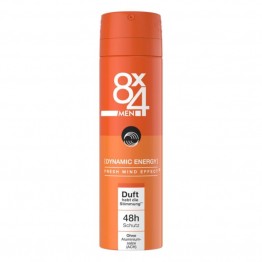 8X4 MEN DYNAMIC ENERGY vyriškas dezodorantas 150 ml