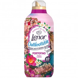 LENOR OUTDOORABLES PORTOFINO koncentruotas audinių minkštiklis 966 ml