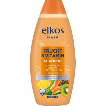 ELKOS FRUCHT&VITAMIN plaukų šampūnas 500 ml