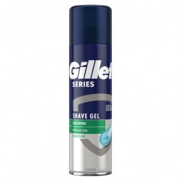 Gillette Series Shaving Gel S/skin skutimosi gelis 200 ml