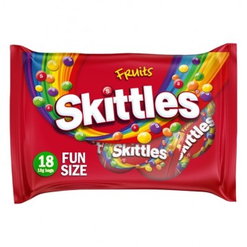 FUNSIZE SKITTLES FRUIT žirniukai 324 g