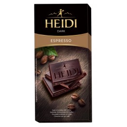 HEIDI ESPRESSO juodasis šokoladas 80 g