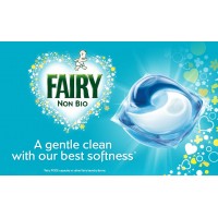 FAIRY NON BIO PODS skalbimo kapsulės jautriai odai  51 vnt