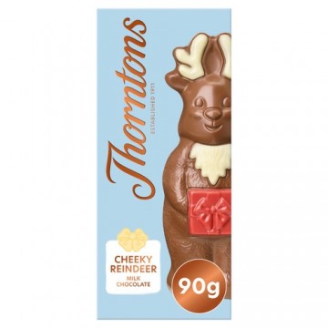 THORNTONS MILK REINDEER pieniško šokolado elnias 90 g