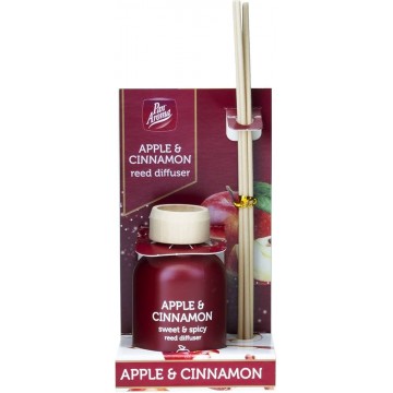 AROMA RED APPLE AND CINAMON namų kvapai su lazdelėmis 50 ml AROMA RED APPLE AND CINAMON namų kvapai su lazdelėmis 50 ml