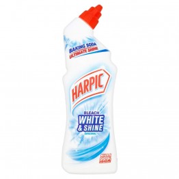 HARPIC WHITE & SHINE tualeto valiklis su balikliu 750 ml