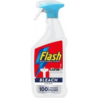 FLASH MULTIPROPOSE SPRAY WITH BLEACH universalus paviršių valiklis su balikliu 800 ml