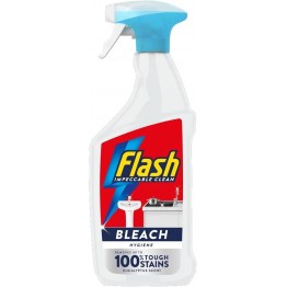FLASH MULTIPROPOSE SPRAY WITH BLEACH universalus paviršių valiklis su balikliu 800 ml
