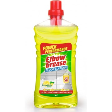 ELBOW GREASE FLOOR CLEANER LEMON universalus grindų ploviklis 1l