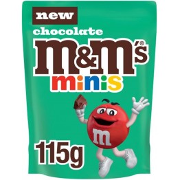 M&MS CHOCOLATE MINIS šokoladiniai žirniukai 115 g