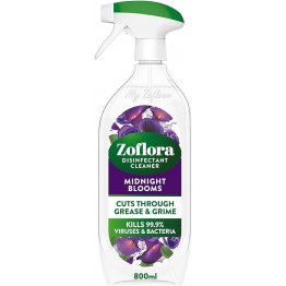 ZOFLORA MIDNIGHT BLOOMS universalus paviršių valiklis - dezinfekantas 800 ml