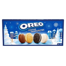 OREO SELECTION BOX šventinis sausainių rinkinys 170 g