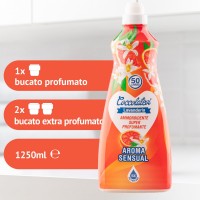 COCCOLATEVI AROMA SENSUAL koncentruotas audinių minkštiklis 1,25 l