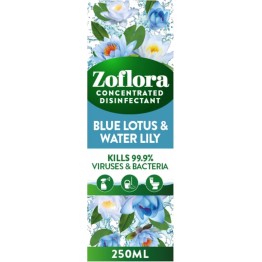 ZOFLORA BLUE LOTUS WATERLILLY koncentruotas dezinfekantas 250 ml