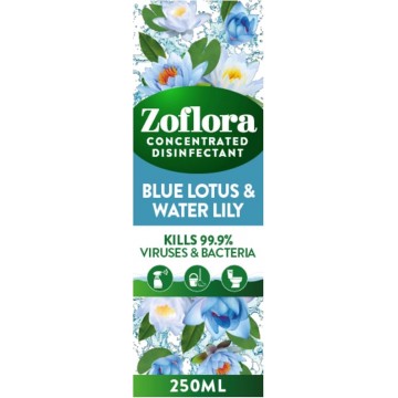 ZOFLORA BLUE LOTUS WATERLILLY koncentruotas dezinfekantas 250 ml