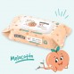 THE FRUIT COMPANY WET TOILET PAPER PEACH šlapias tualetinis popierius 60 vnt