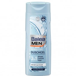 BALEA MEN DUSCHGEL SENSITIVE 3in1 vyriškas dušo gelis jautriai odai 300 ml