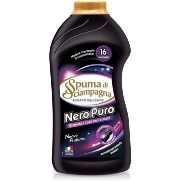 SPUMA NERO PURO audinių skalbiklis juodiems audiniams 800 ml