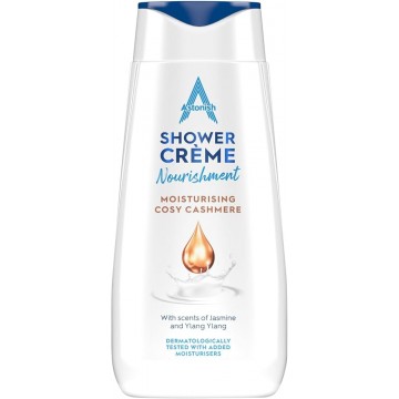 ASTONISH CASHMERE dušo gelis su drėkinamuoju kremu 400 ml