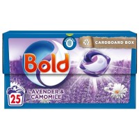 BOLD LEVENDER AND CAMOMILE PODS skalbimo kapsulės 25 vnt