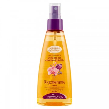 SPUMA RIGENERANTE ORCHID WITH BLUEBERRY EXTRACT kūno aliejus 150 ml