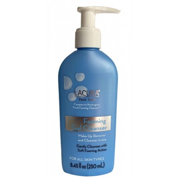 LACURA FOAMING GEL CLEANSER veido prausiklis ir makiažo valiklis 250 ml