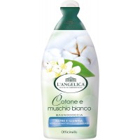 L'ANGELICA MUSCHIO BIANCO dušo gelis su medvilnės ekstraktu ir baltuoju muskusu 500 ml