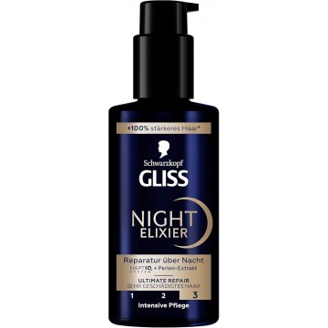 GLISSKUR SERUM REPAIR naktinis plaukų serumas 100 ml