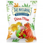 BAG JELLY DINOSAURS natūralūs vaisių skonio guminukai 130 g