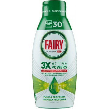 FAIRY PLATINUM LEMON indaplovės gelis 600 ml