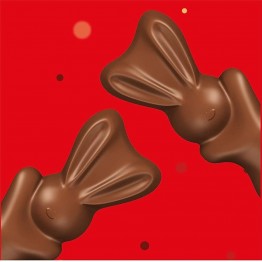 MALTEASTER BUNNY Velykiniai šokoladiniai zuikiai 145 g