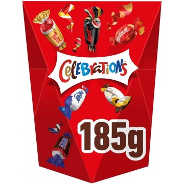 CELEBRATIONS saldainių rinkinys 185 g