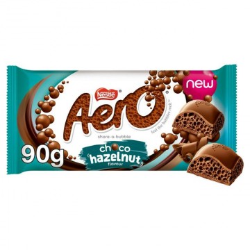 AERO HAZELNUT šokoladas 90 g