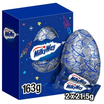 MILKYWAY LARGE EGG Velykinis šokoladinis kiaušinis 163 g