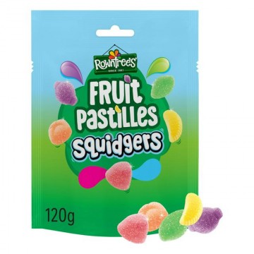 NESTLE ROWNTREE FRUIT PASTILLES vaisių skonio saldainiukai 120 g