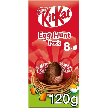 KIT KAT EGG HUNT Velykinių šokoladinių kiaušinių rinkinys 120 g